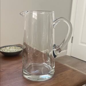 Glass pitcher